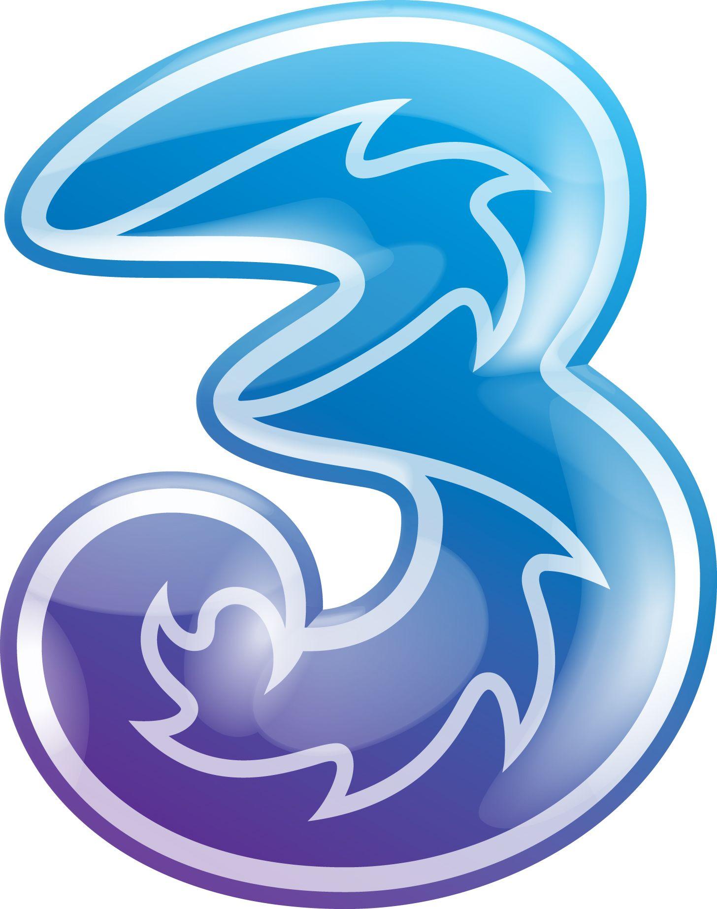 3 Logo - three mobile, Business, Internet