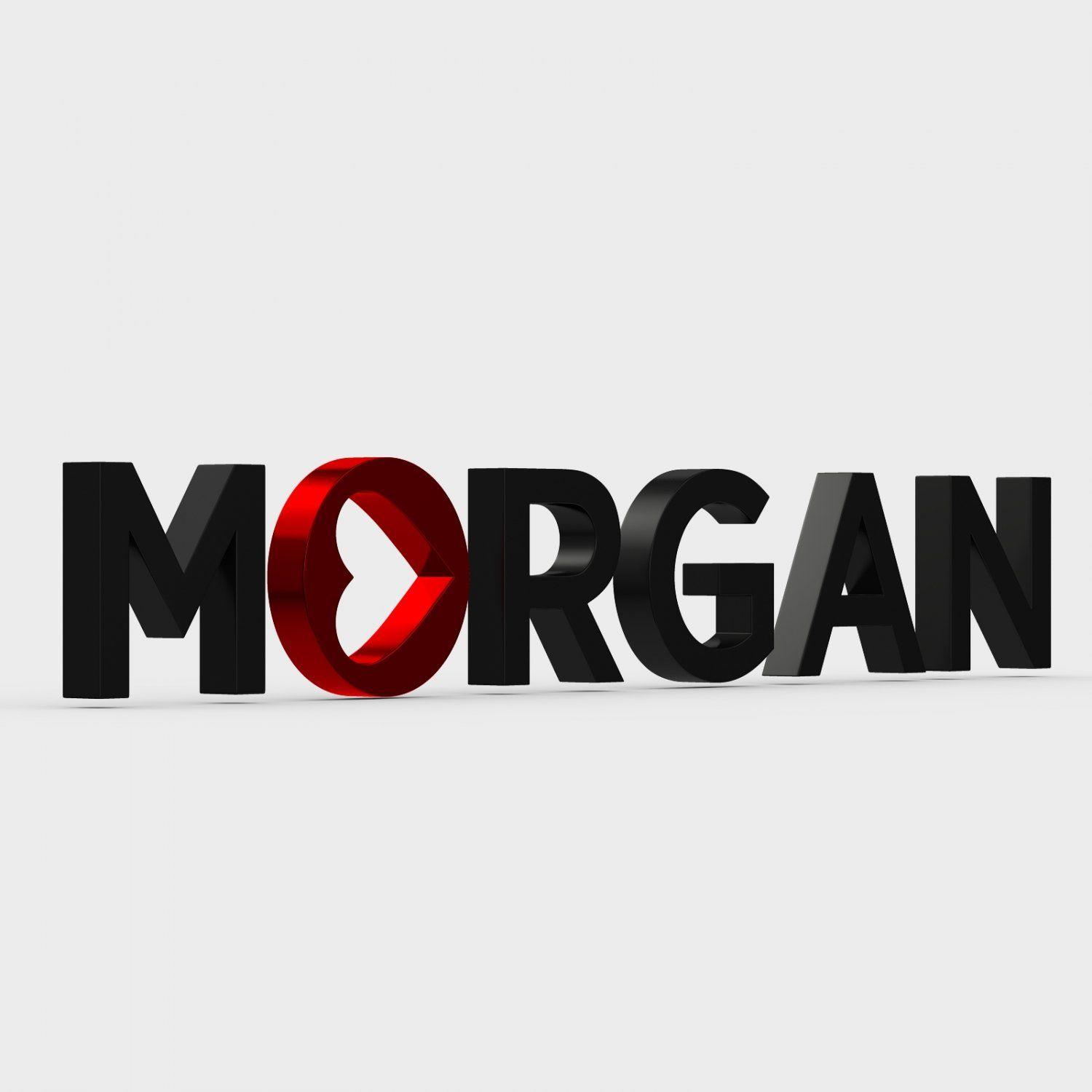 Morgan Logo - Morgan logo 3D Model in Clothing 3DExport