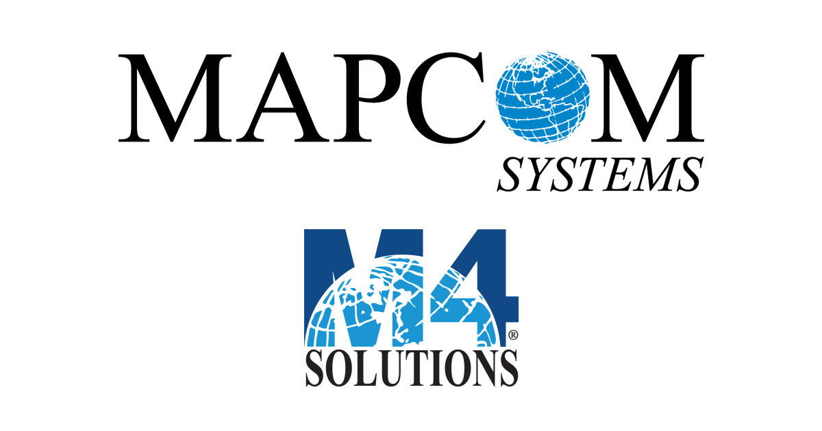 Mapcom Logo - Mapcom Systems Announces the Release of M4® Solutions Version 2018