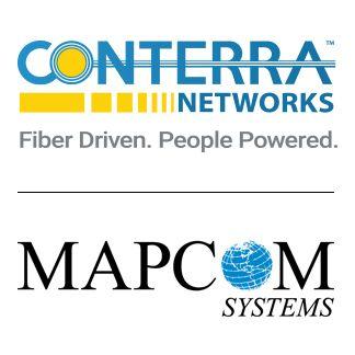 Mapcom Logo - Conterra Networks Selects Mapcom Systems' M4 Solutions for Visual