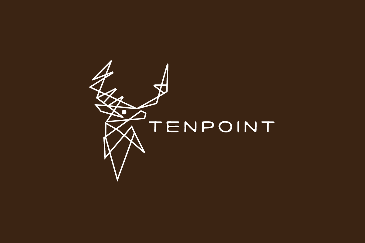 TenPoint Logo - Ten Point—Buck Deer Logo Design