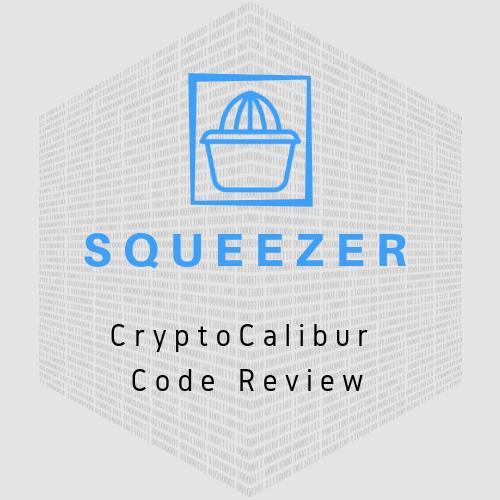 Squeezer Logo - Squeezer Code Review | Software Development Platform | CryptoCalibur