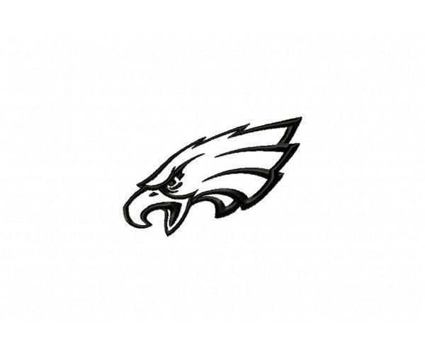 Egles Logo - Philadelphia Eagles logo machine embroidery design for instant download