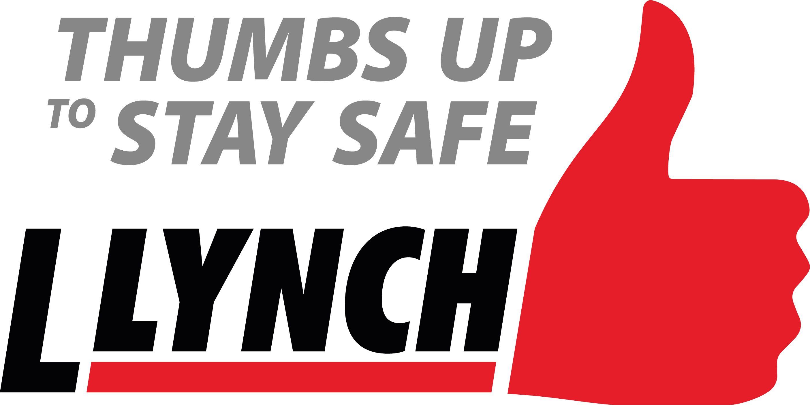 Lynch Logo - Lynch Thumbs Up logo | Construction Enquirer