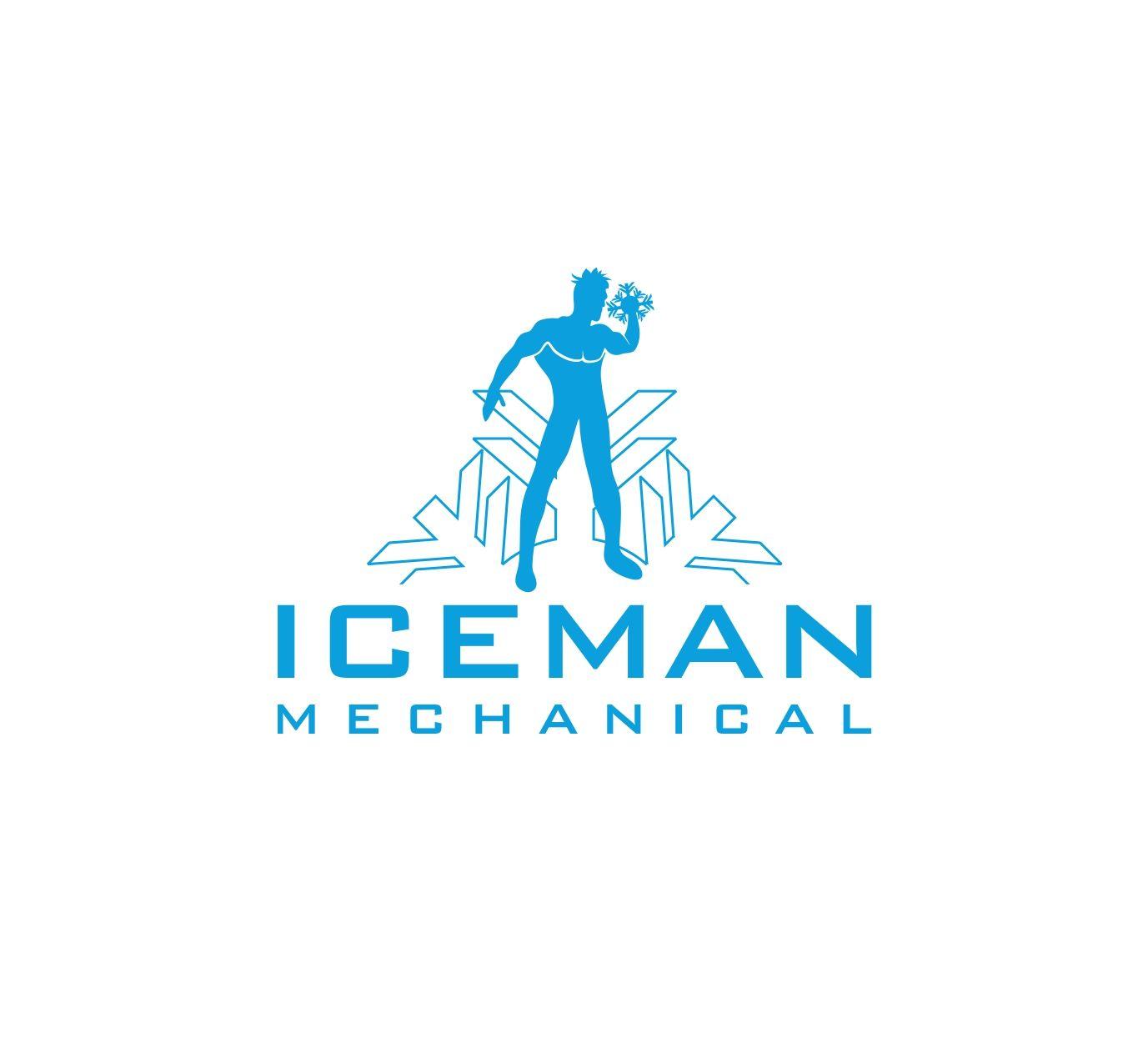 Iceman Logo - Masculine, Bold, Hvac Logo Design for Iceman Mechanical by Mstudios ...