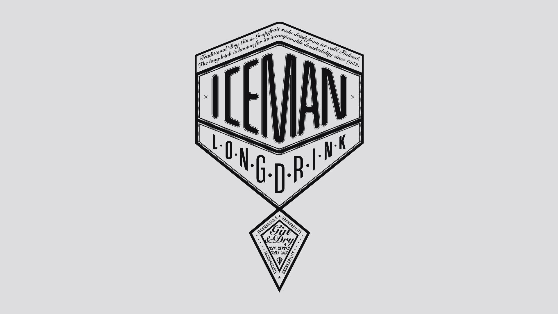 Iceman Logo - Iceman Long Drink — Wolf