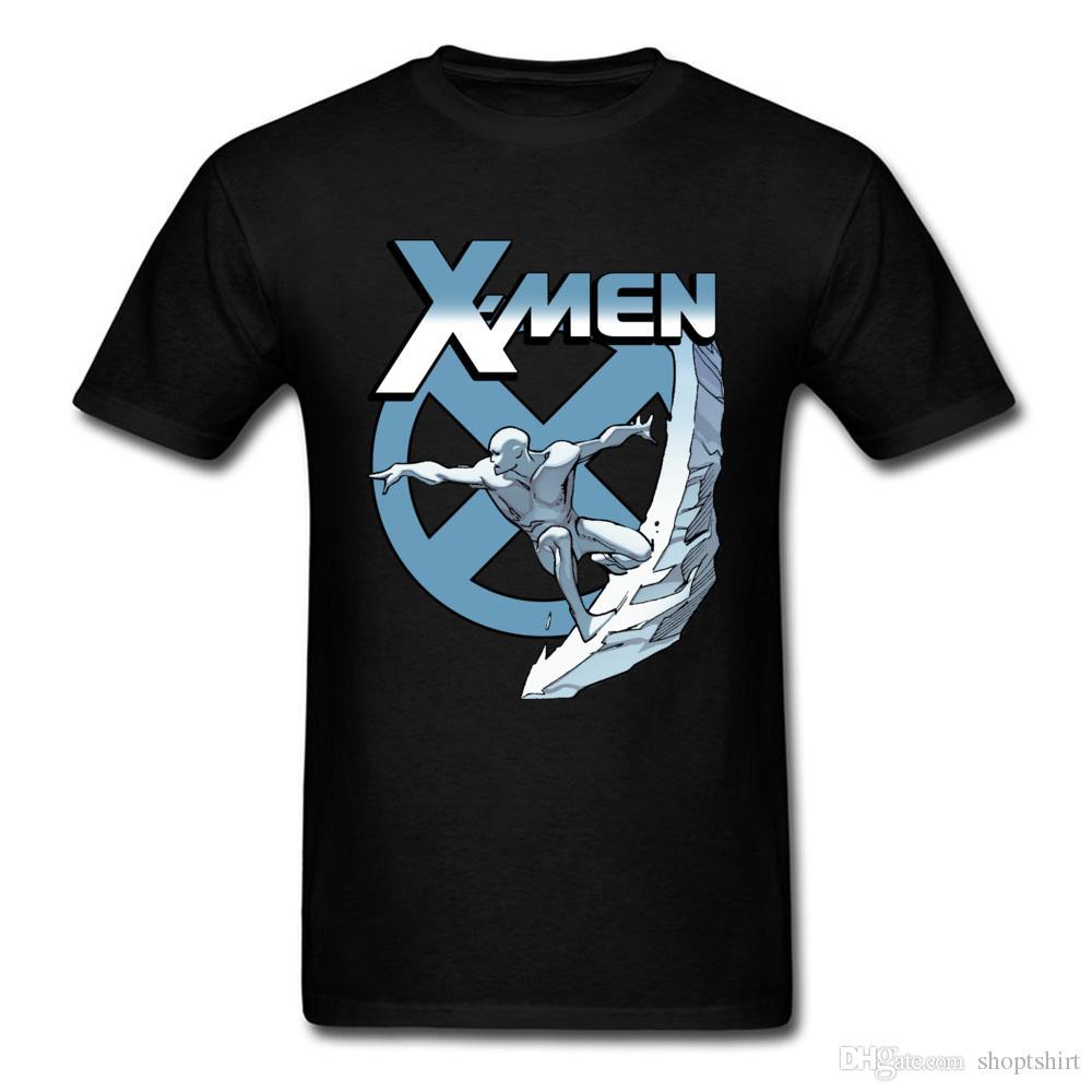 Iceman Logo - Male T Shirt Iceman Logo Design Tops & Tees All Cotton Round Neck