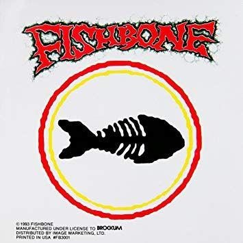 Fishbone Logo - Old Glory Fishbone - Logo - Decal: Amazon.co.uk: Car & Motorbike