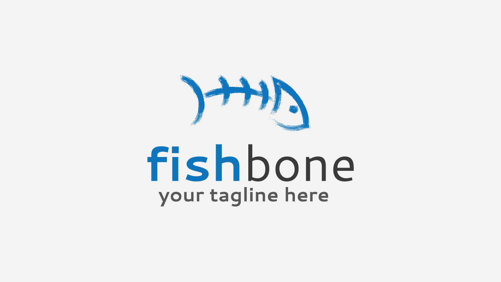 Fishbone Logo - fishbone free logo design. Zfreegraphic: Free vector logo downloads
