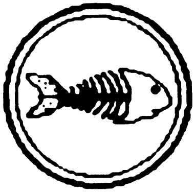 Fishbone Logo - Fishbone Logo Vinyl Decal Sticker