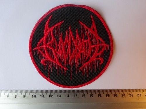 Bloodbath Logo - BLOODBATH - CIRCLED RED LOGO | Patches | Riffs Merchandise