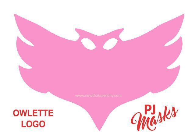Owlette Logo - PJ Masks Owlette chest logo design for a template for costumes ...