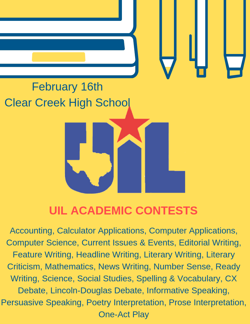 UIL Logo - UIL Academic Practice Meet coming up February 16 at CCHS – Creek HiLife