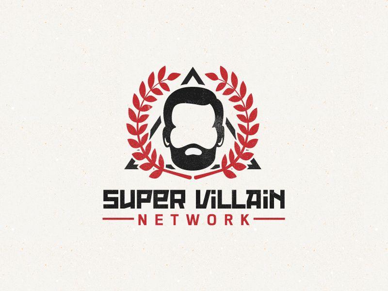 Villian Logo - Super Villain Network - Logo Design by eightonesix.net | Dribbble ...