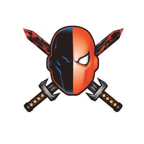 Supervillain Logo - Deathstroke (DC Comics) Comics Encyclopedia Website