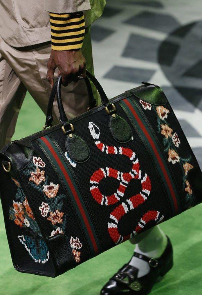 Gucci Snakes Logo - Gucci, Givenchy, and Balenciaga Get in on the Snake Trend | GQ