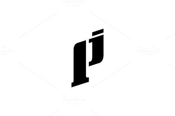 PJ Logo - PJ Monogram Minimalistic Logo @creativework247 | Logo Design - Logo ...