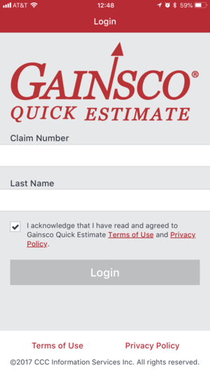 Gainsco Logo - Gainsco Quick Estimate on the App Store
