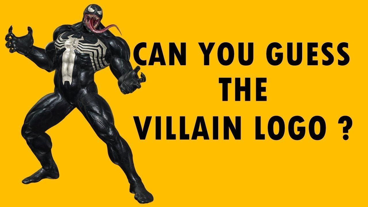 Supervillain Logo - Only True Fans Can Guess The Supervillain Logo !! - YouTube