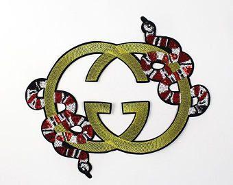 Gucci Snakes Logo - Snake patch | Etsy