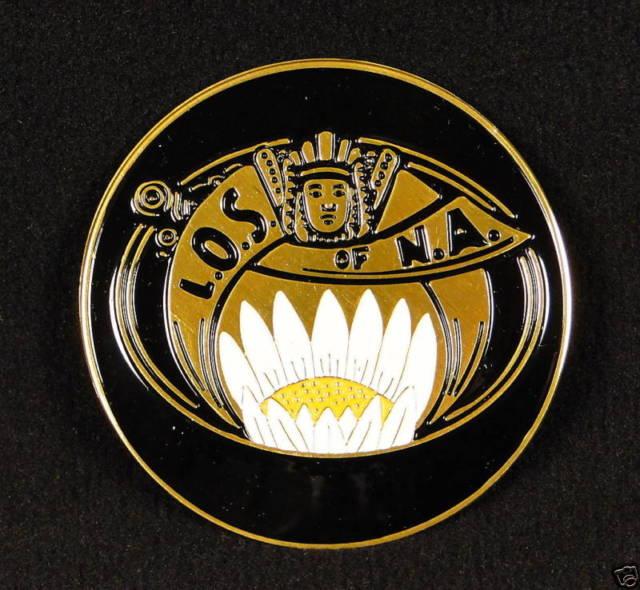 Losna Logo - Shriners Ladies Oriental Shrine LOSNA Car Emblem Black- 3