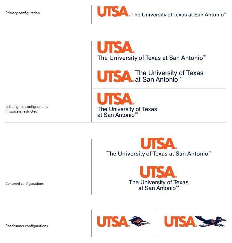UTSA Logo - Logo Configurations | University Communications & Marketing ...