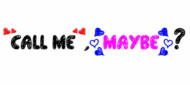 Maybe Logo - Picture of Call Me Maybe Logo