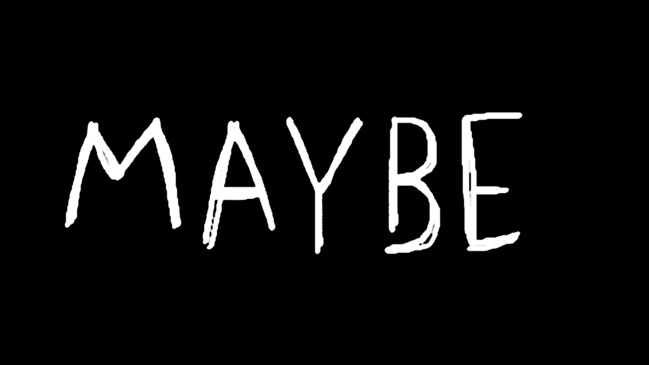 Maybe Logo - Maybe by Oh Mic!
