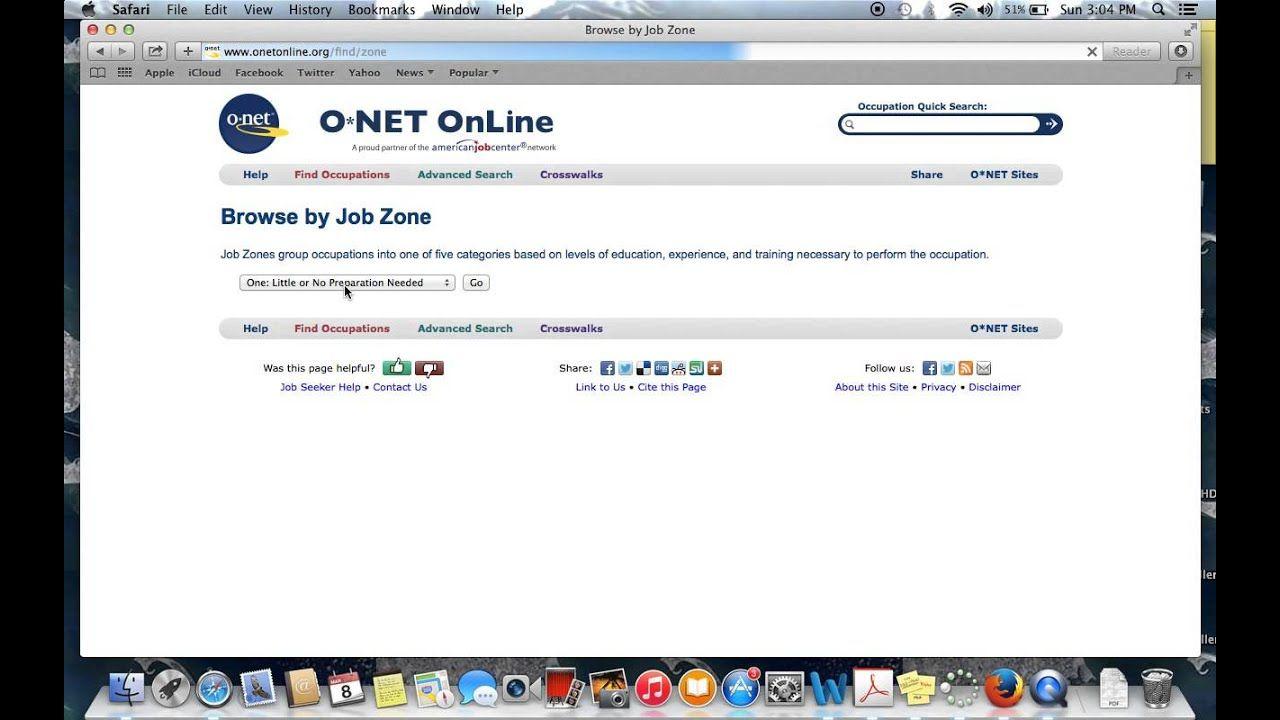 Onet.org Logo - ONET OnLine - YouTube