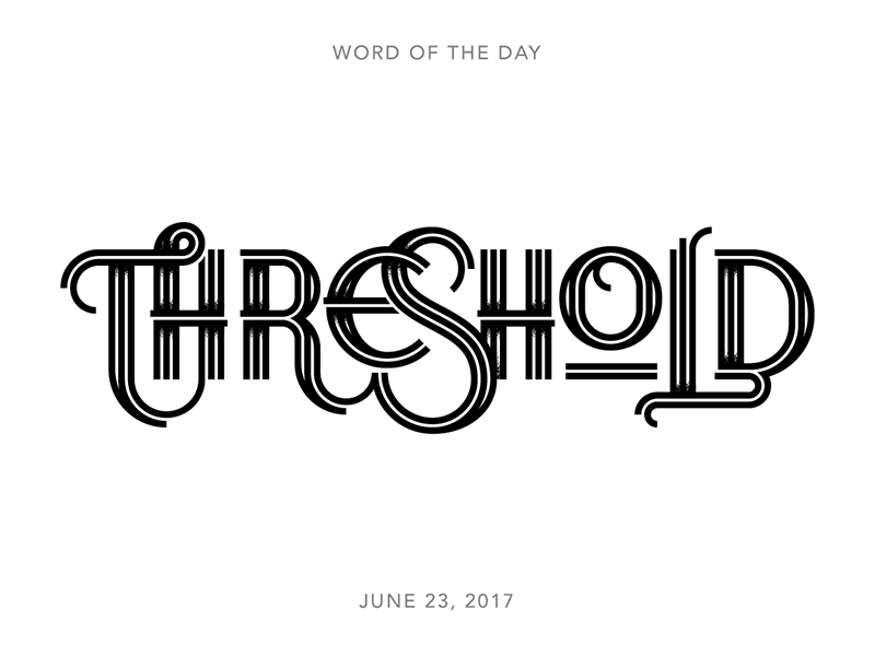 Threshold Logo - Threshold by Jude Landry | Dribbble | Dribbble