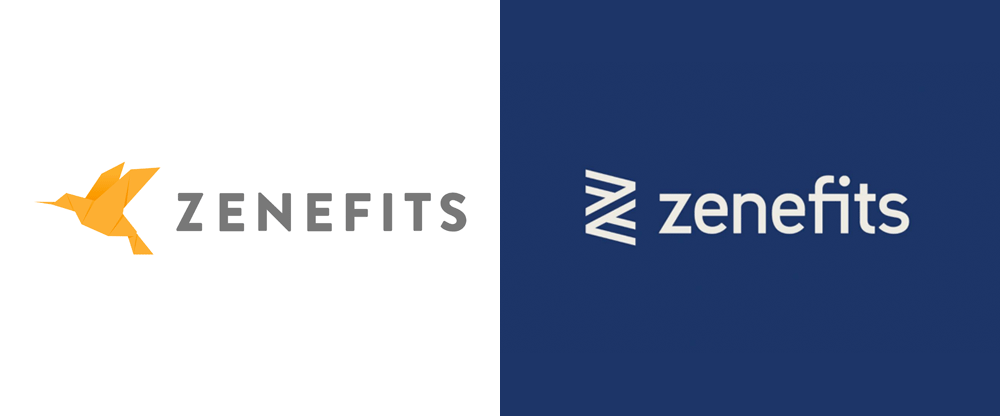 Zenefits Logo - Brand New: New Logo for Zenefits