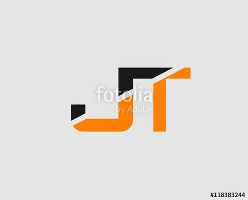 JT Logo - Letter JT Logo Stock Image And Royalty Free Vector Files