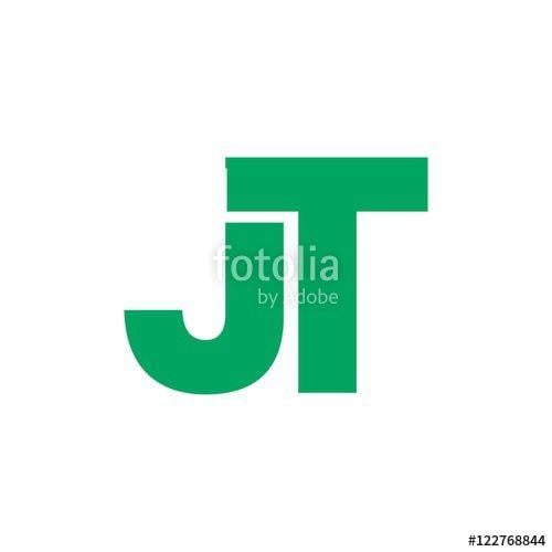 JT Logo - JT letter initial logo design