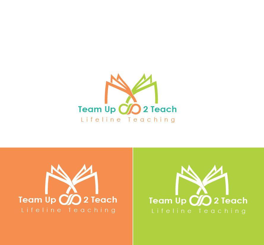 Teach Logo - Modern, Bold, Non-Profit Logo Design for Team Up 2 Teach by ...