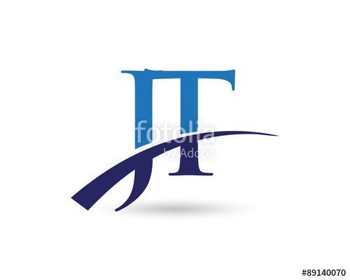 JT Logo - JT Logo Letter Swoosh