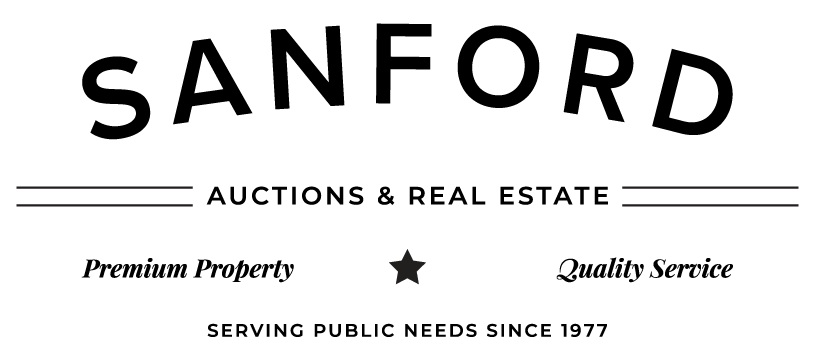 Sanford Logo - Auctions and Real Estate Indianapolis, IN