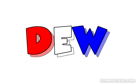 Dew Logo - United States of America Logo. Free Logo Design Tool from Flaming Text