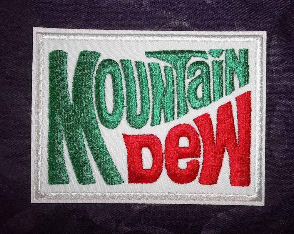 Dew Logo - MOUNTAIN DEW PATCH MOUNTAIN DEW LOGO SODA POP SOFT DRINKS DEW IT TO ...