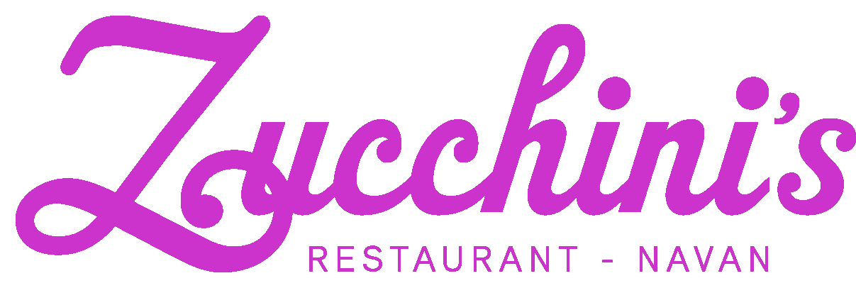 Zucchini Logo - Zucchinis Navan – Zucchinis Navan – Award Winning Restaurant