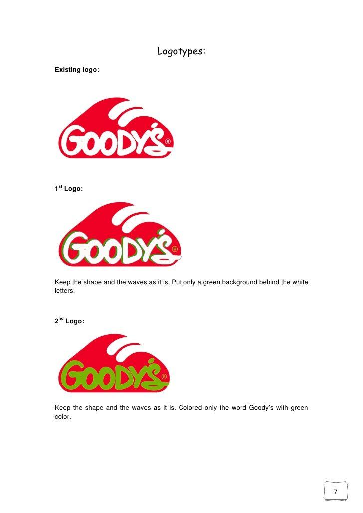 Goody's Logo - Rebranding goody's company