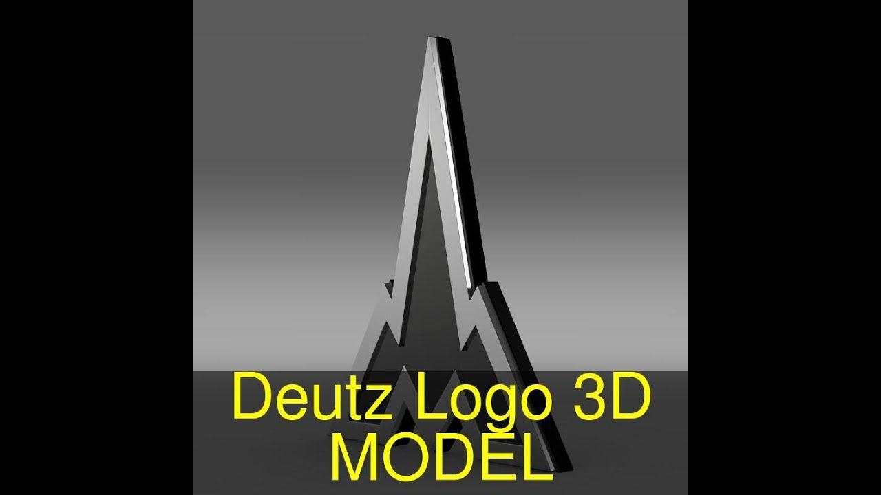 Duetz Logo - 3D Model of Deutz Logo Review - YouTube