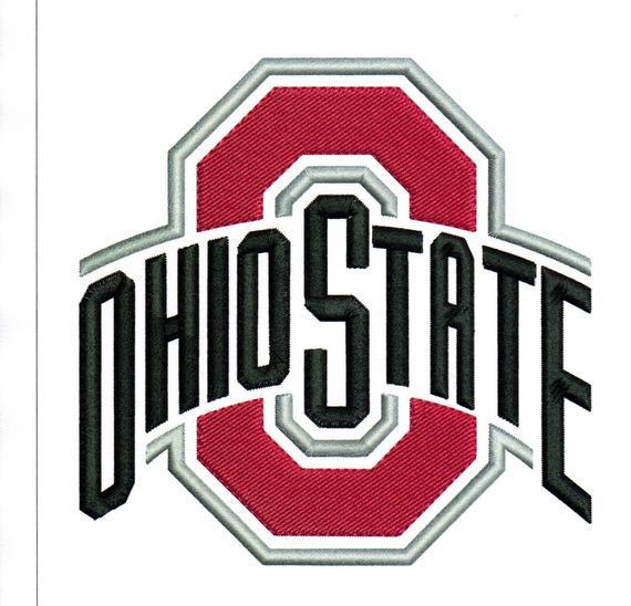 OSU Logo - Embroidery Designs Ohio State Logo 2 Sizes OSU Logo Ohio State | Etsy