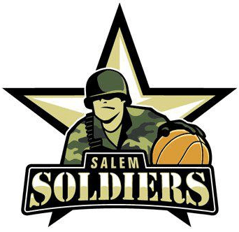 Soldiers Logo - Salem Soldiers Primary Logo Basketball League IBL
