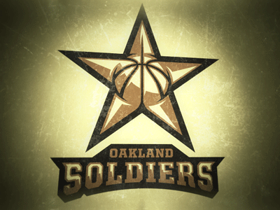 Soldiers Logo - Oakland Soldiers Primary Logo by Fraser Davidson | Dribbble | Dribbble