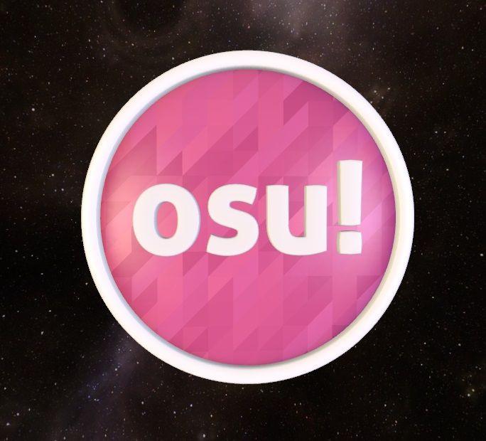 OSU Logo - Stylised osu! logo made