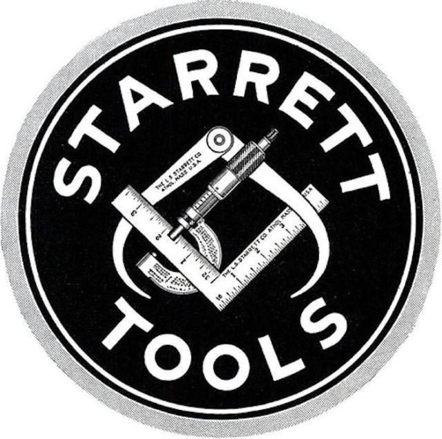Starrett Logo - Starrett C616r-12 Spring Tempered Steel Rule With Inch Graduations ...