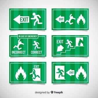 Exit Logo - Fire Exit Vectors, Photos and PSD files | Free Download