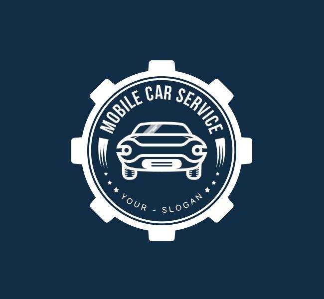 Pre-Designed Logo - Mobile Car Service Logo & Business Card Template Design Love