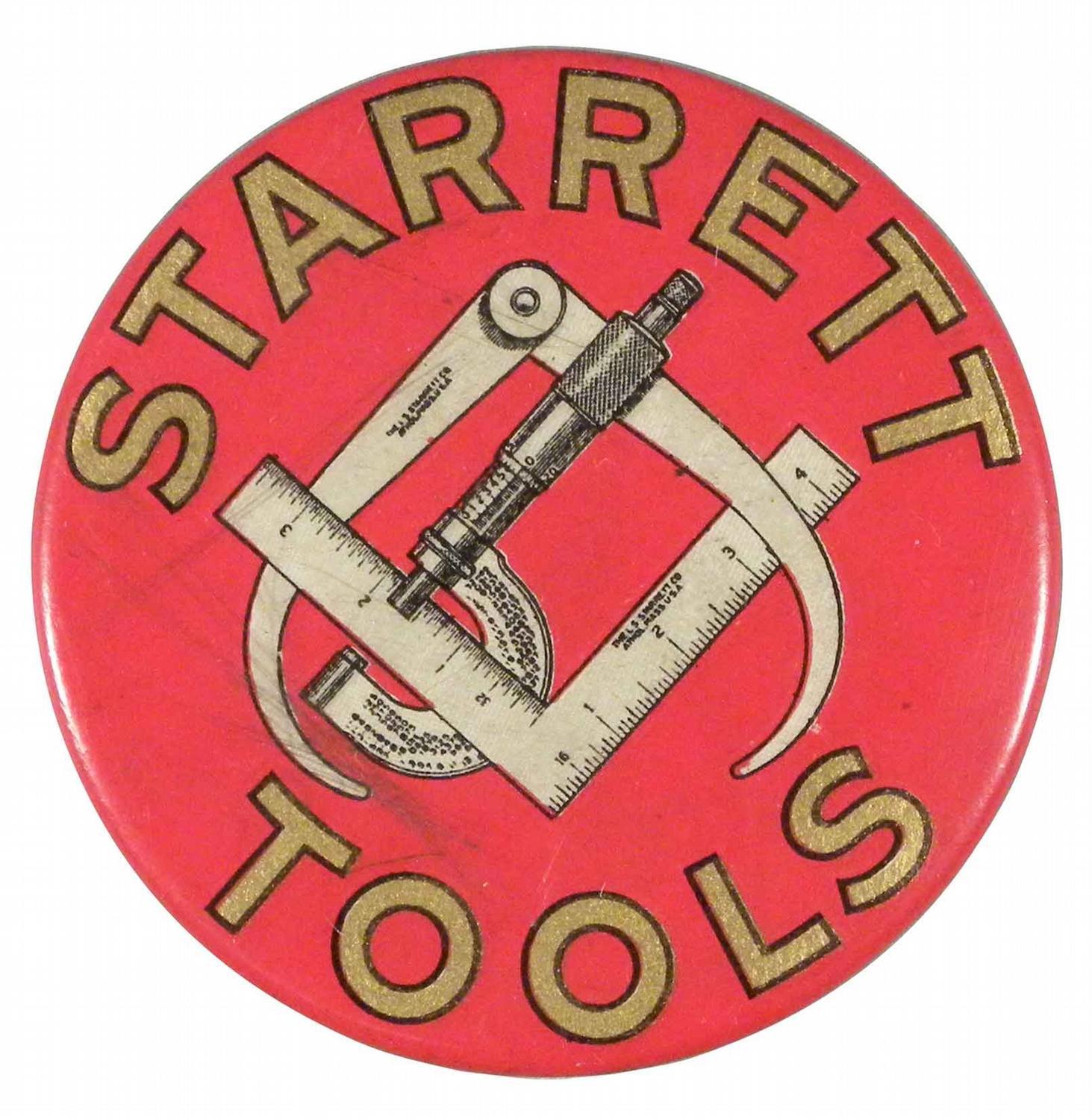 Starrett Logo - Starrett Tool Celluloid Pocket Mirror