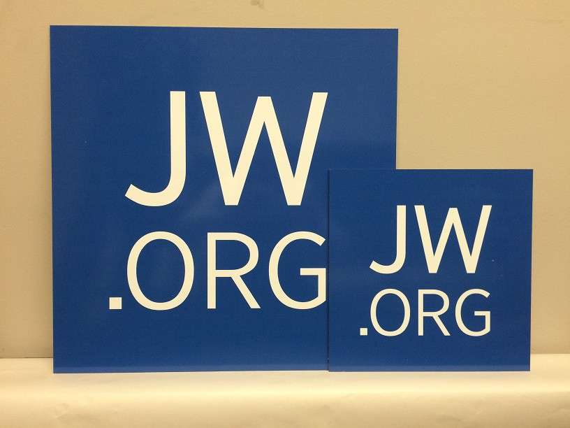 Jw.org Logo - JW.org Logo Sign Artistic Designs